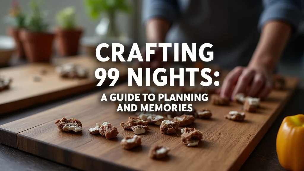 Crafting 99 Nights A Guide to Planning and Memories