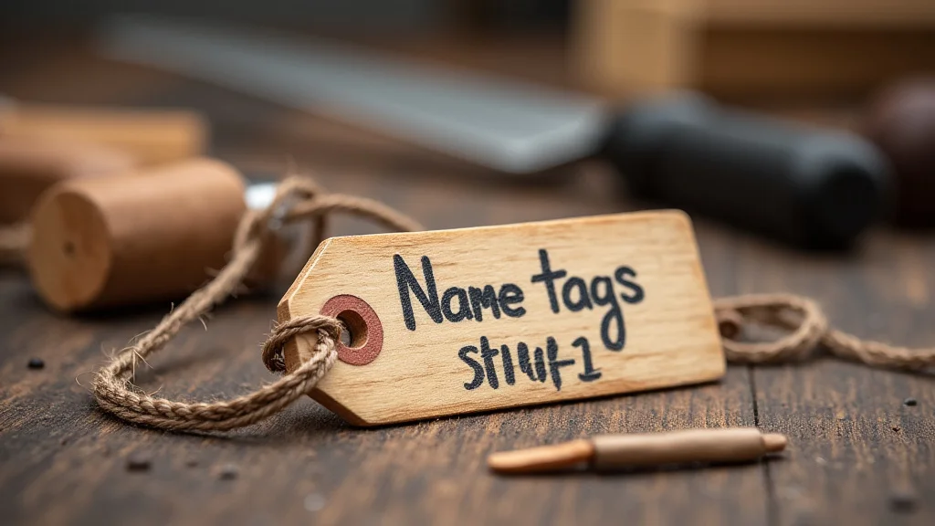 Crafting Name Tags A Practical Guide for Making Them