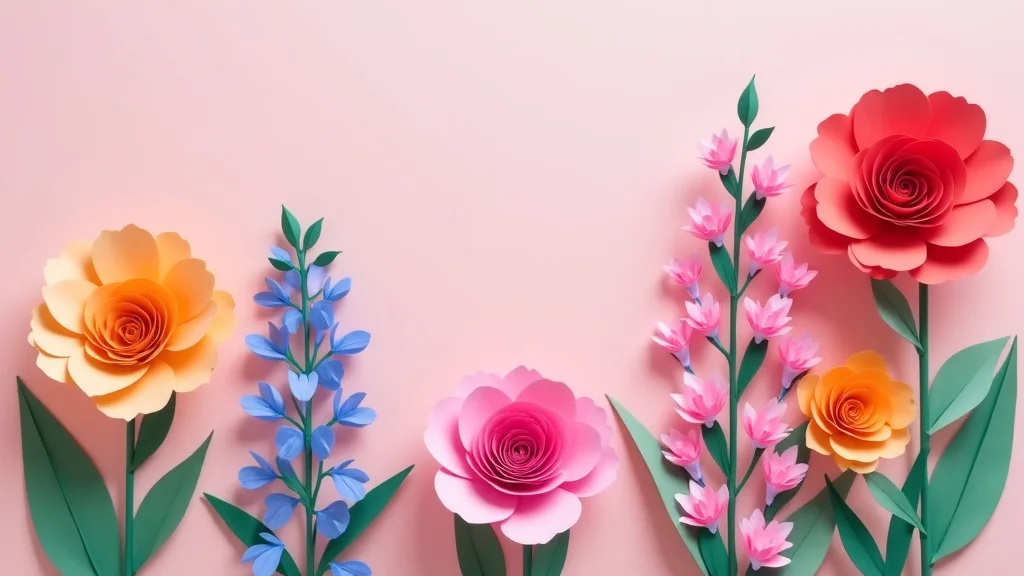 Crafting Paper Flowers at Home: A Beginner’s Guide to Blooms