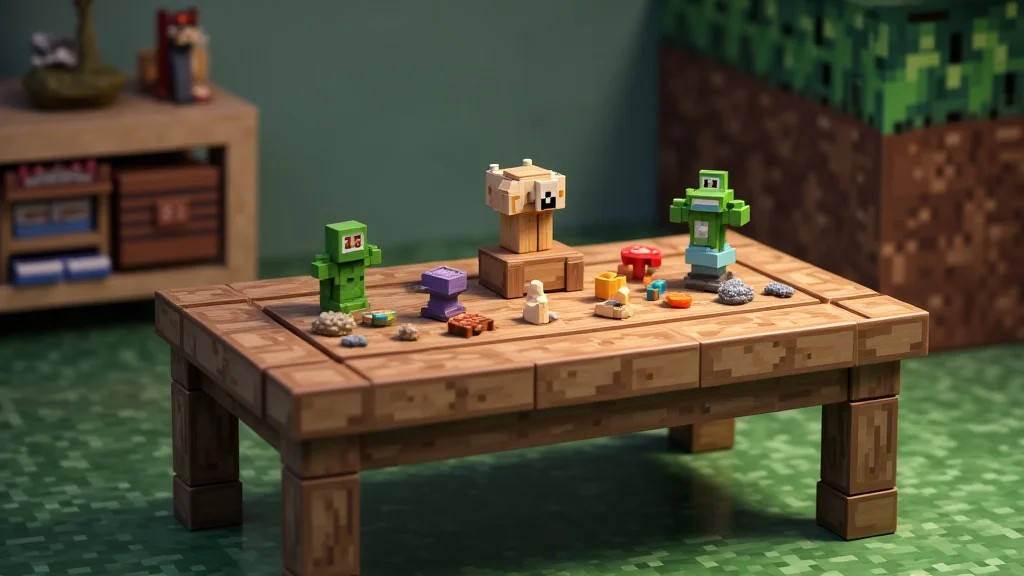 How to Make a Crafting Table in Minecraft