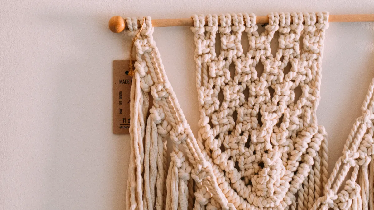 How to Make a Boho Macrame Wall Hanging