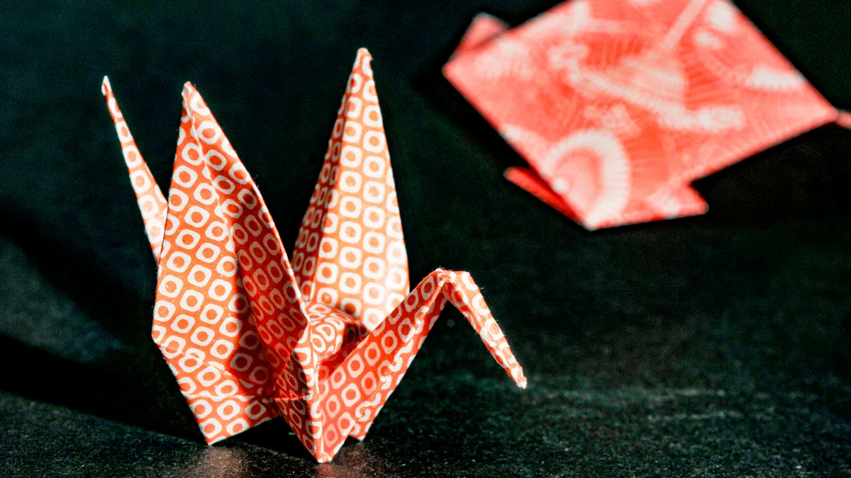 How to Make a Simple Origami Flower